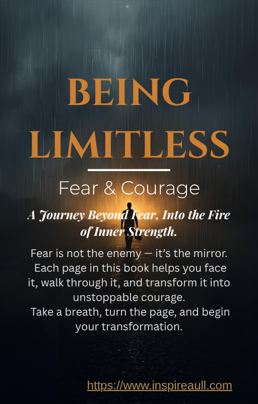 Being Limitless: Fear and Courage – A Journey Beyond Fear, Into the Fire of Inner Strength
